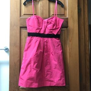 BCBG MaxAzria Pink Sweetheart Strapless Dress